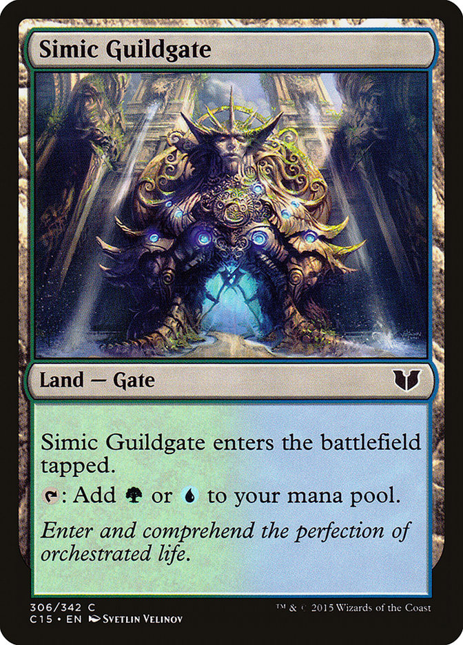 Simic Guildgate (Commander 2015 #306)
