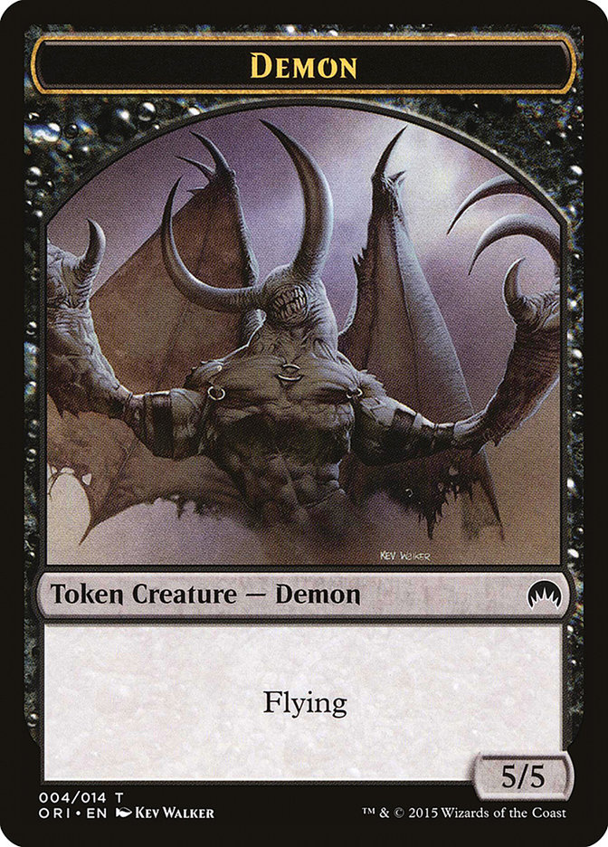 Demon (Magic Origins Tokens #4)