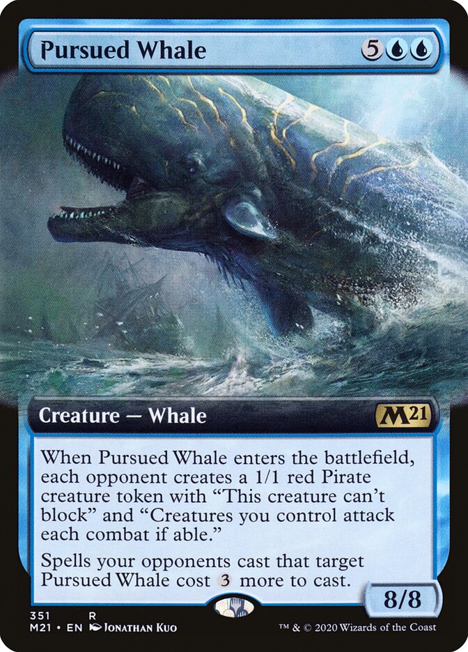 Pursued Whale (Core Set 2021 #351)