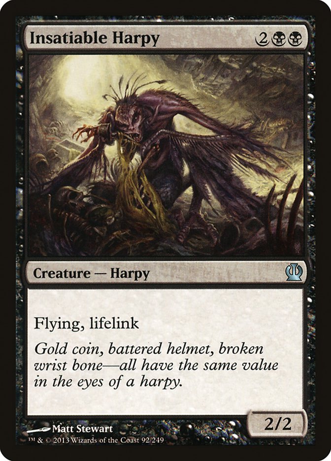 Insatiable Harpy (Theros #92)