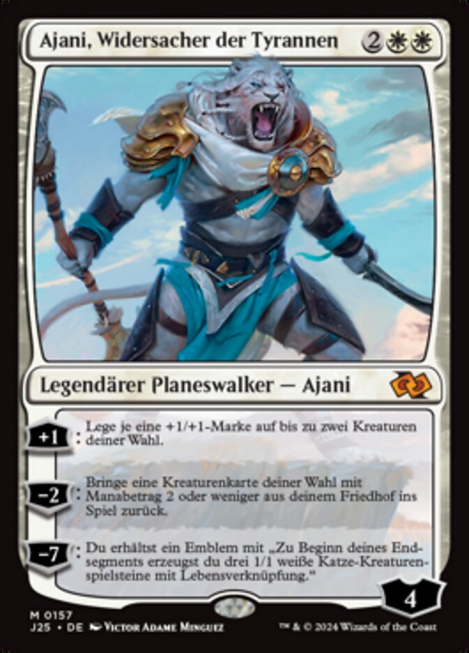 Ajani, Widersacher der Tyrannen