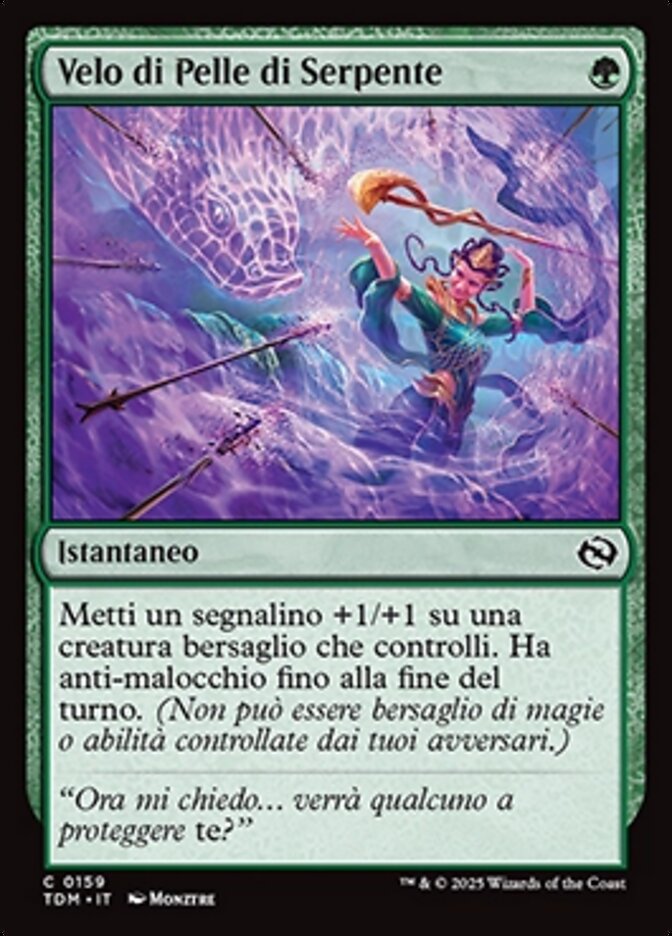 Velo di Pelle di Serpente