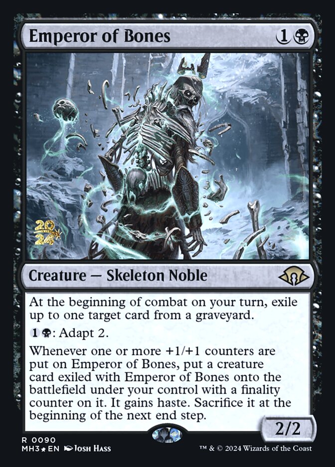 Emperor of Bones (Modern Horizons 3 Promos #90s)