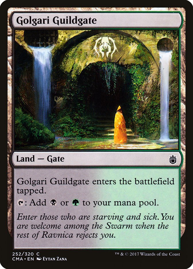 Golgari Guildgate (Commander Anthology #252)