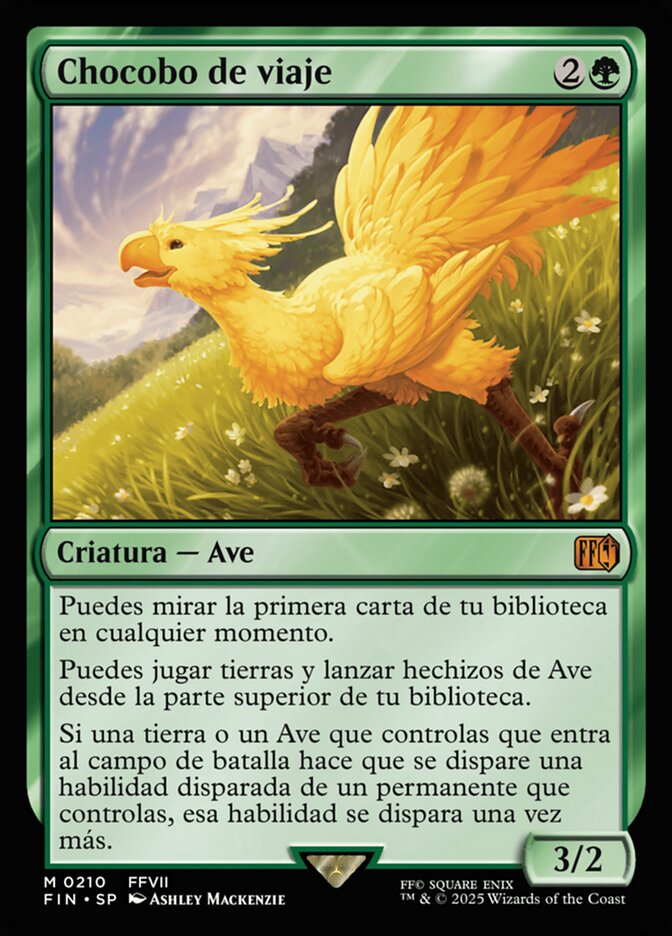Chocobo de viaje