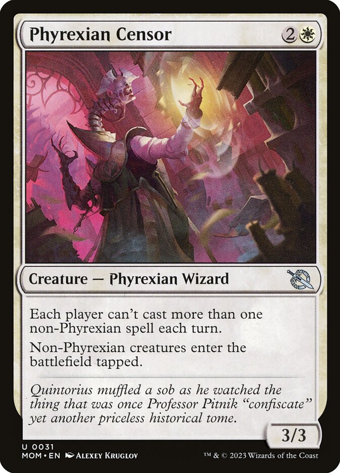 Phyrexian Censor (MOM)