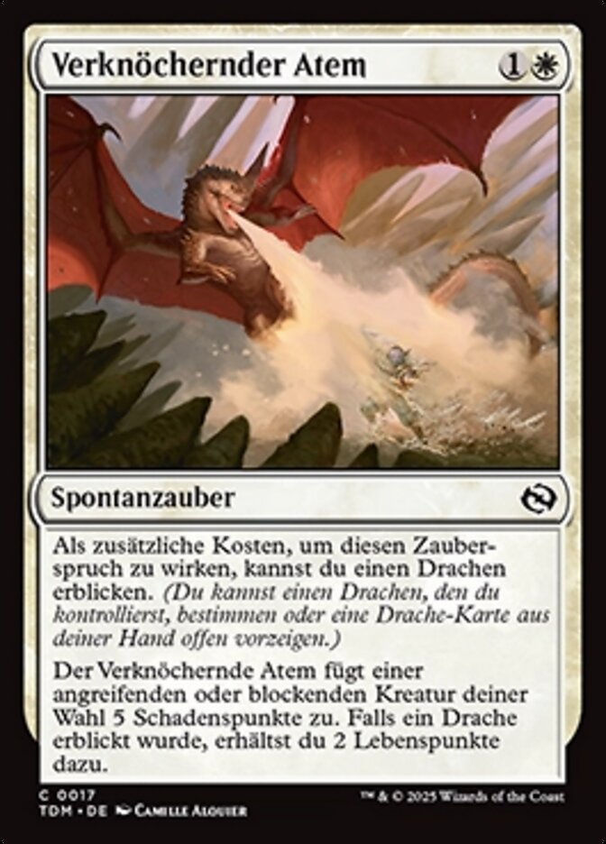 Verknöchernder Atem