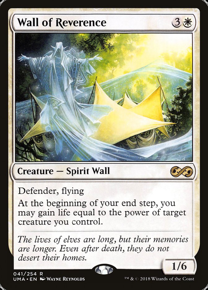 Wall of Reverence (Ultimate Masters #41)