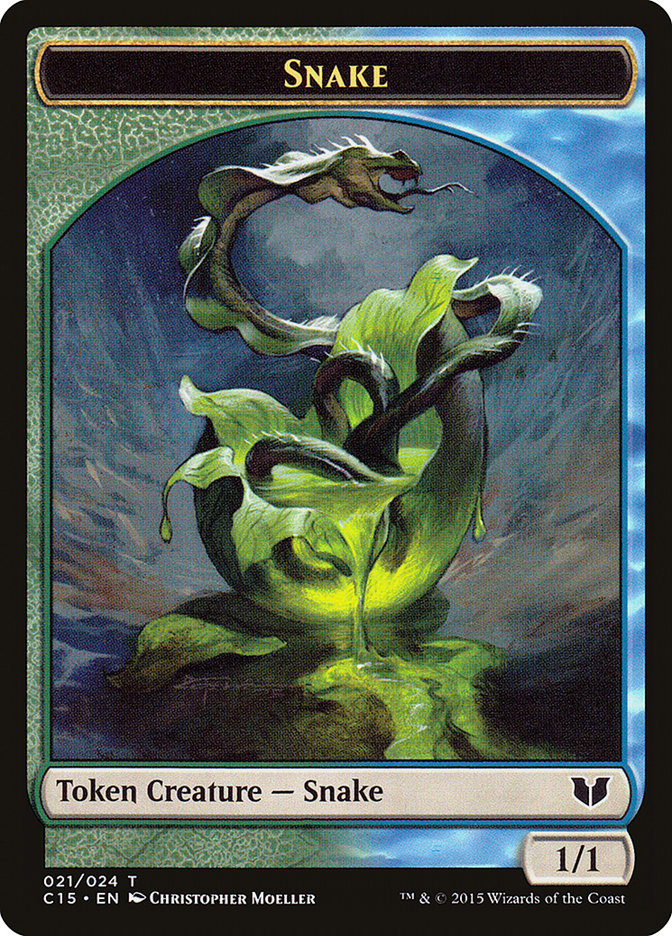 Snake (Commander 2015 Tokens #21)