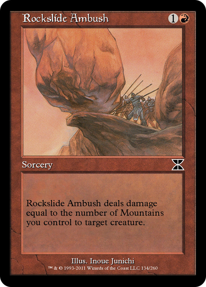 Rockslide Ambush (Masters Edition IV #134)