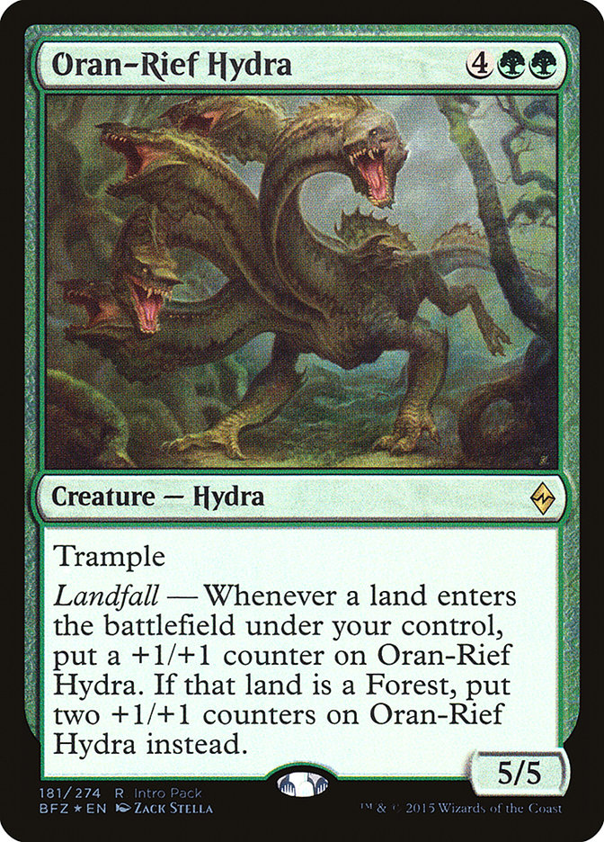 Oran-Rief Hydra (Battle for Zendikar Promos #181)