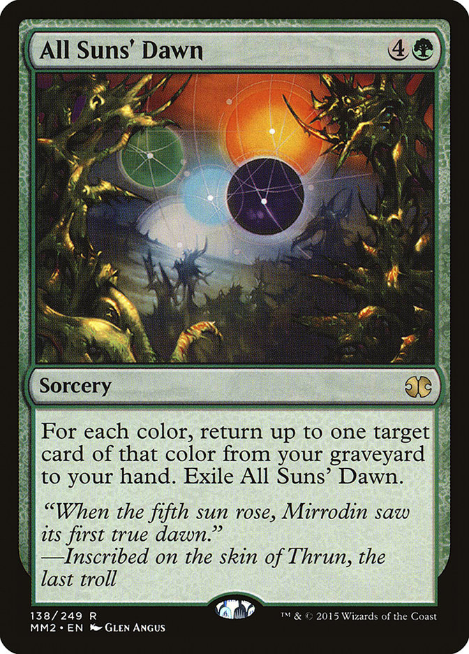 All Suns' Dawn (Modern Masters 2015 #138)