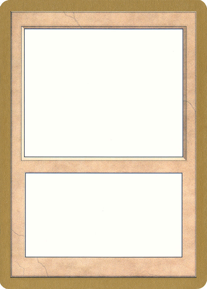 Blank Card (World Championship Decks 1999 #00b)
