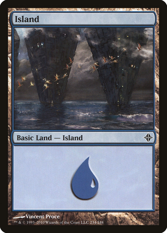 Island (Rise of the Eldrazi #234)