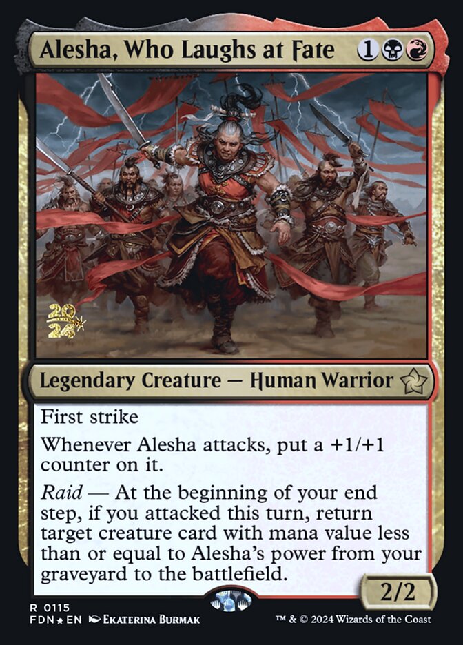 Alesha, Who Laughs at Fate