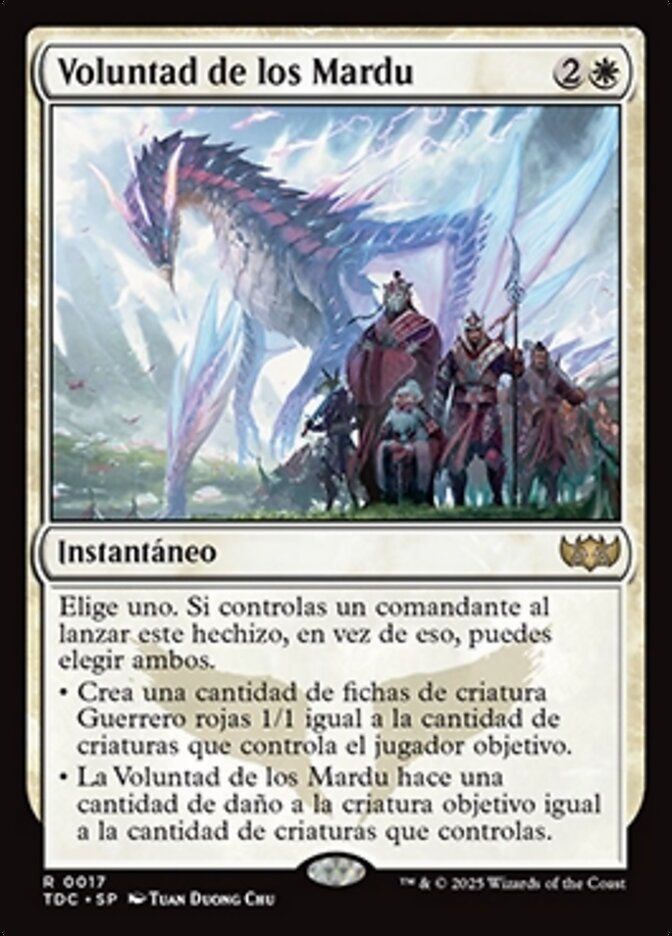 Voluntad de los Mardu