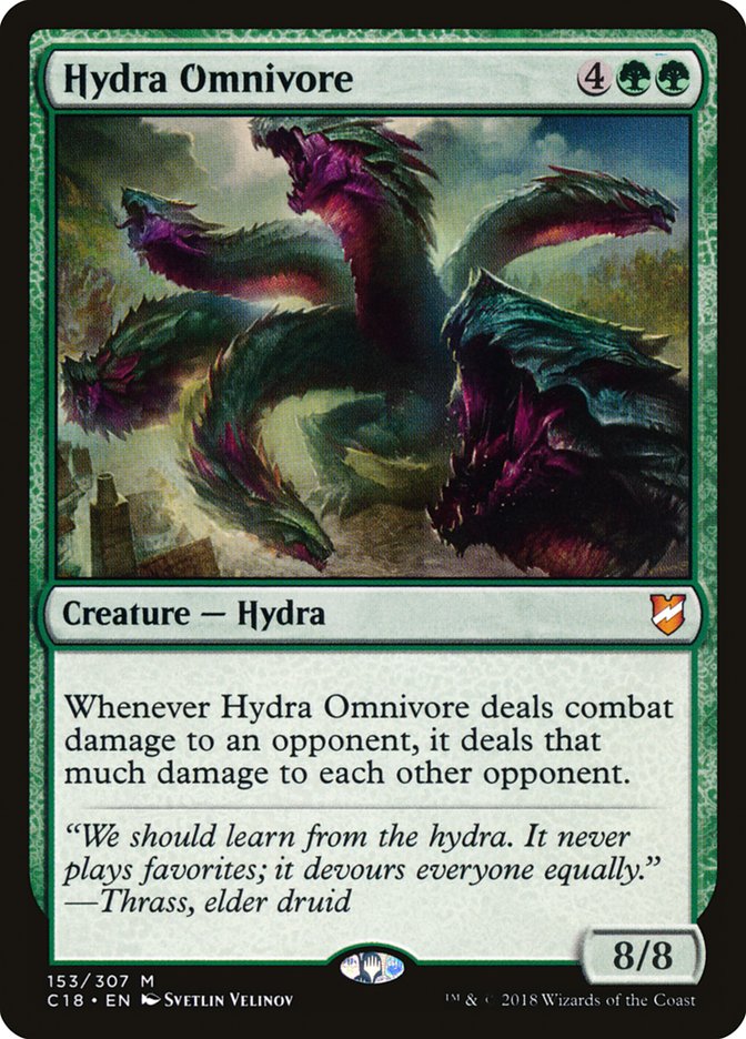 Hydra Omnivore (Commander 2018 #153)