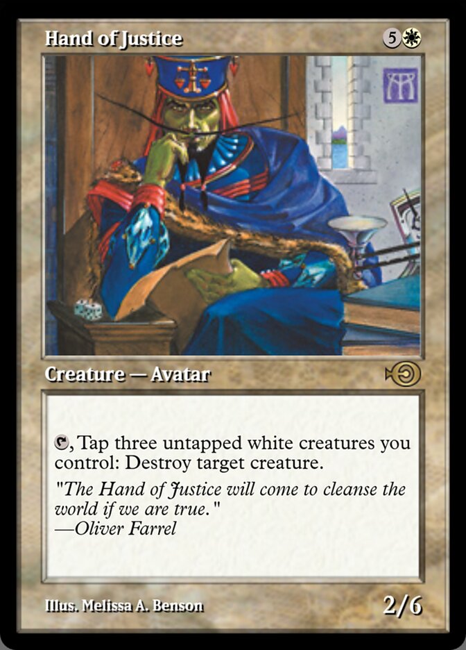 Hand of Justice (Magic Online Promos #223)