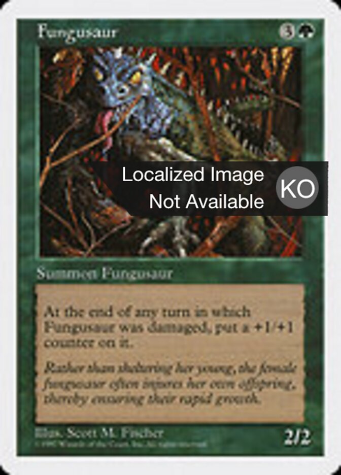 Fungusaur (Fifth Edition #296)