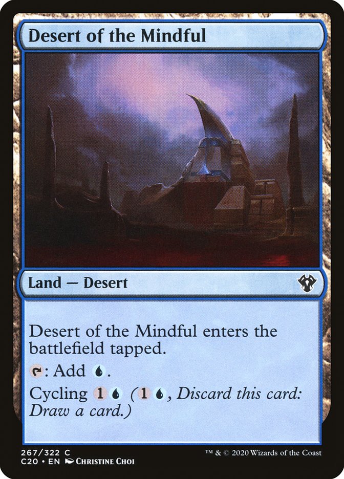 Desert of the Mindful (Commander 2020 #267)