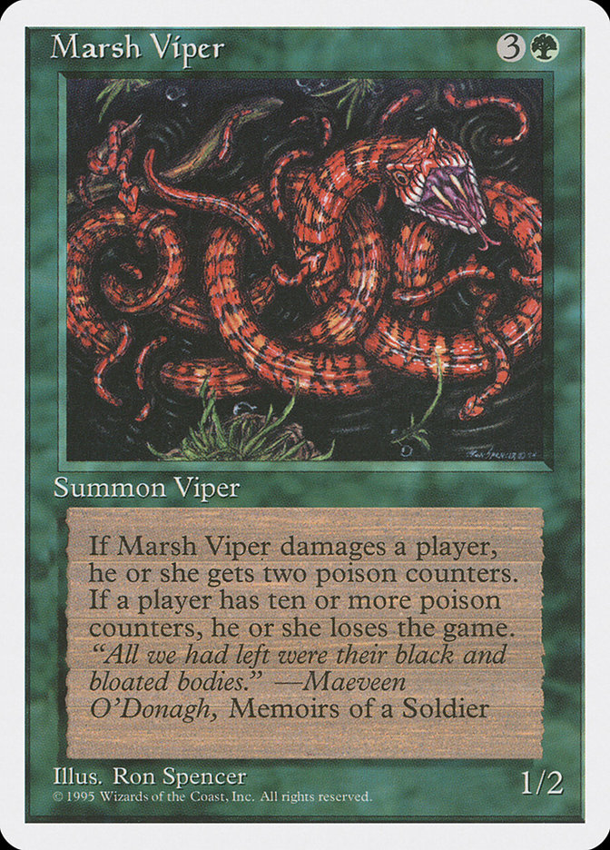 Marsh Viper (Fourth Edition #263)