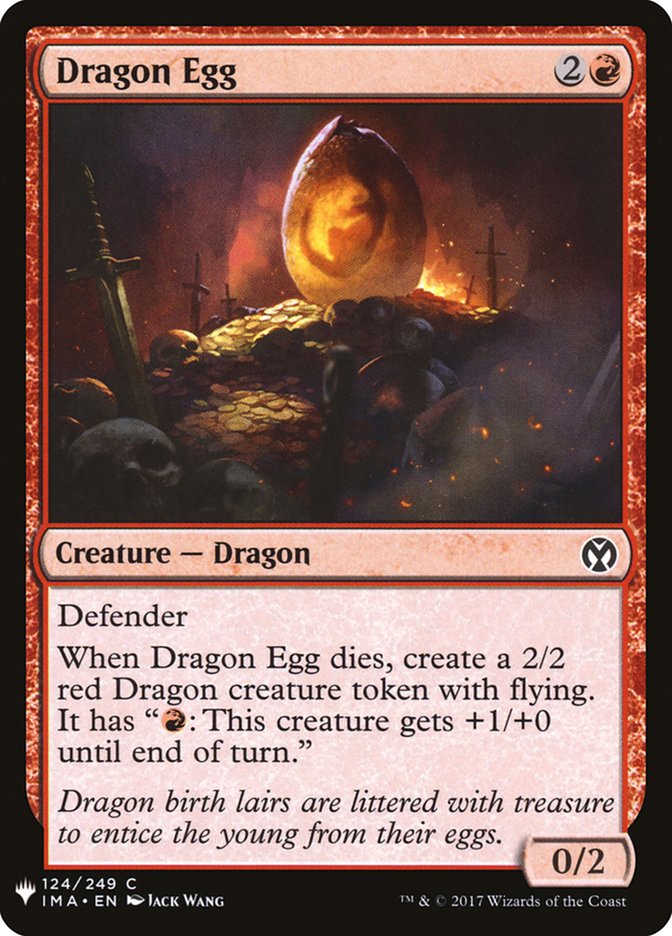 Dragon Egg (The List #IMA-124)