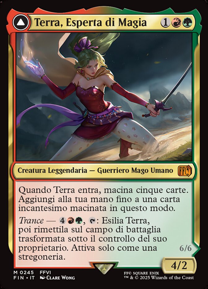 Terra, Magical Adept