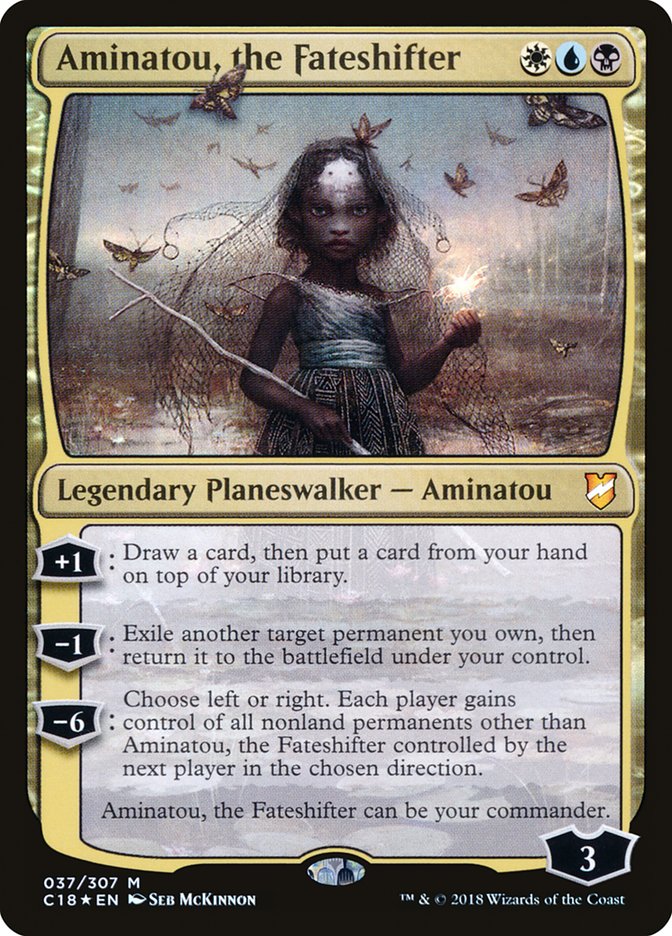 Aminatou, the Fateshifter (Commander 2018 #37)