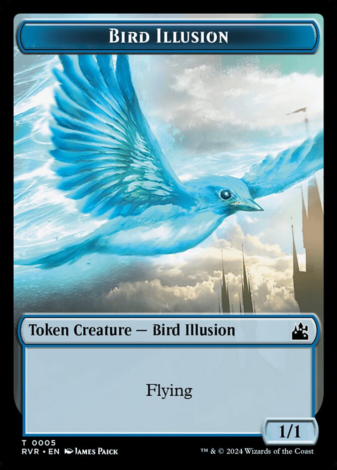 Bird Illusion (Ravnica Remastered Tokens #5)