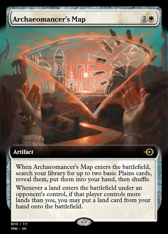 Archaeomancer's Map (Magic Online Promos #90008)