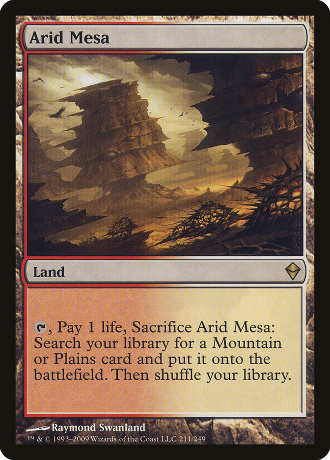 Arid Mesa (Zendikar #211)