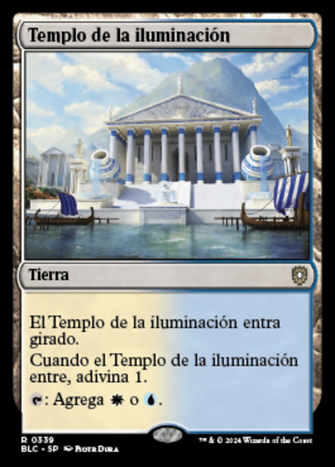 Temple of Enlightenment (Bloomburrow Commander #339)