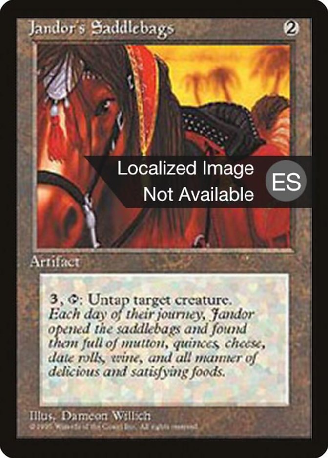 Jandor's Saddlebags (Fourth Edition Foreign Black Border #330)