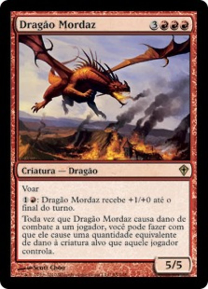 Mordant Dragon (Worldwake #85)