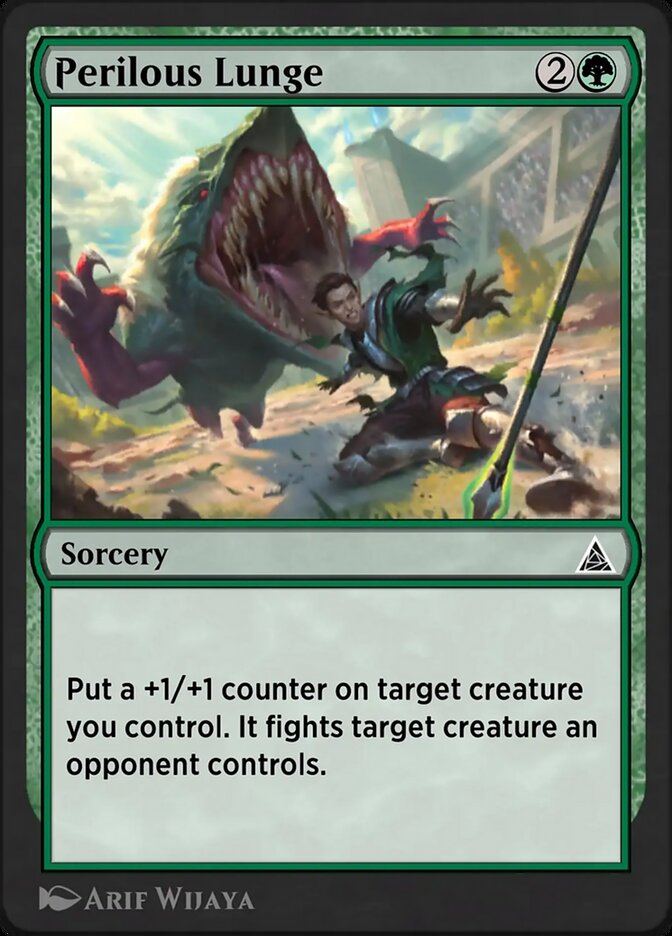 Perilous Lunge
