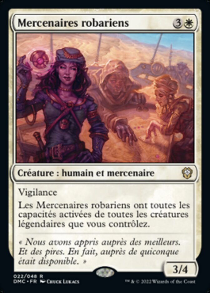 Robaran Mercenaries (Dominaria United Commander #22)