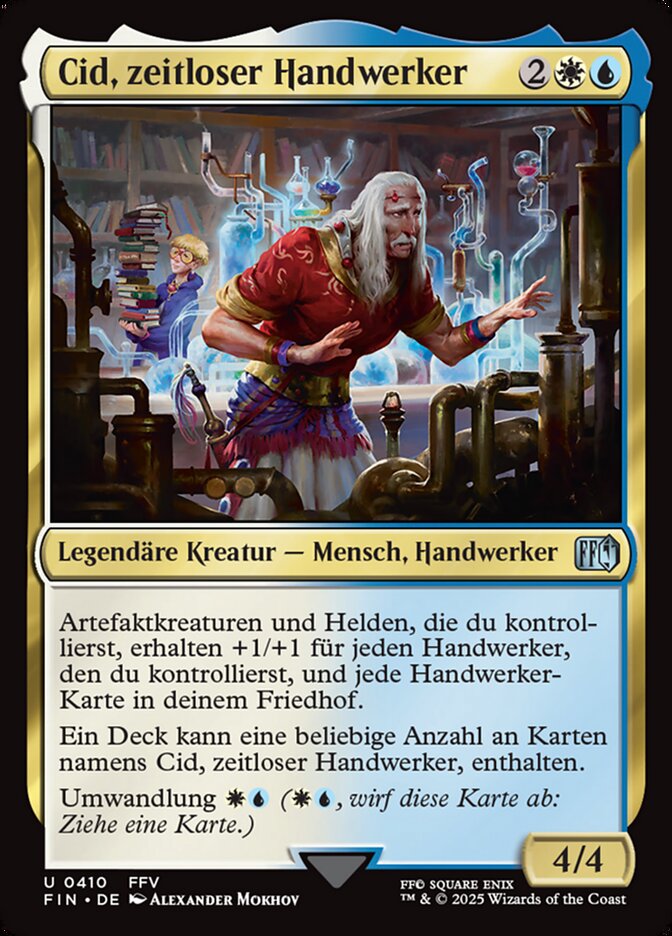 Cid, zeitloser Handwerker