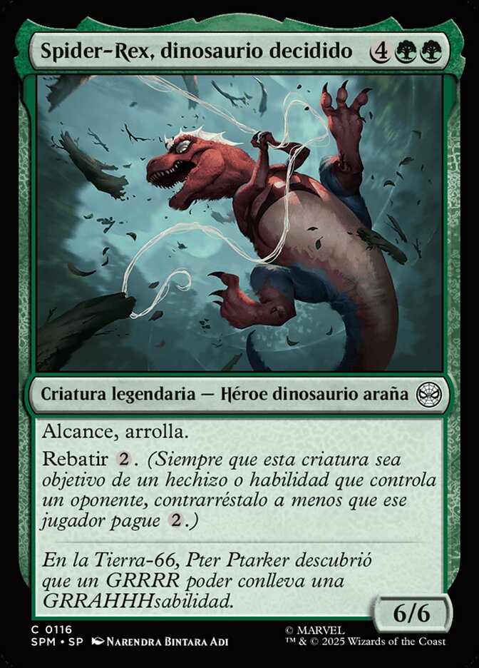 Spider-Rex, dinosaurio decidido