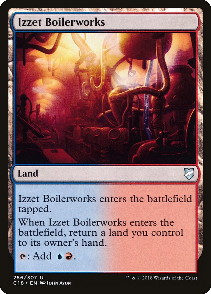 Izzet Boilerworks (Commander 2018 #256)