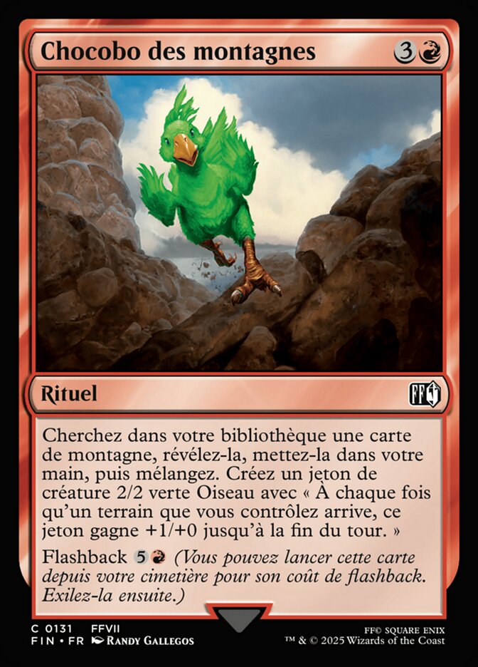 Chocobo des montagnes