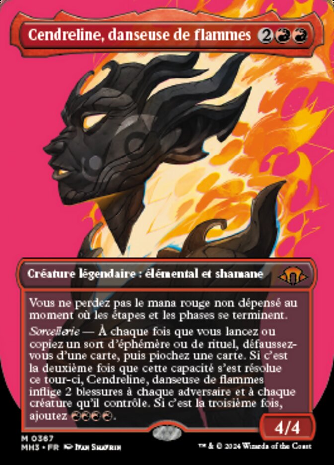 Cendreline, danseuse de flammes