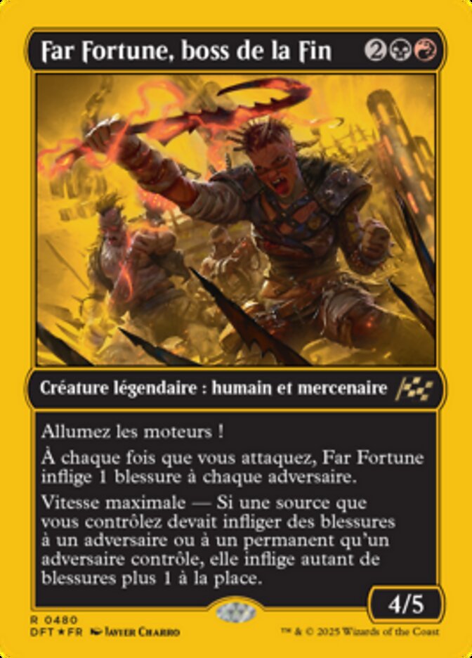 Far Fortune, boss de la Fin