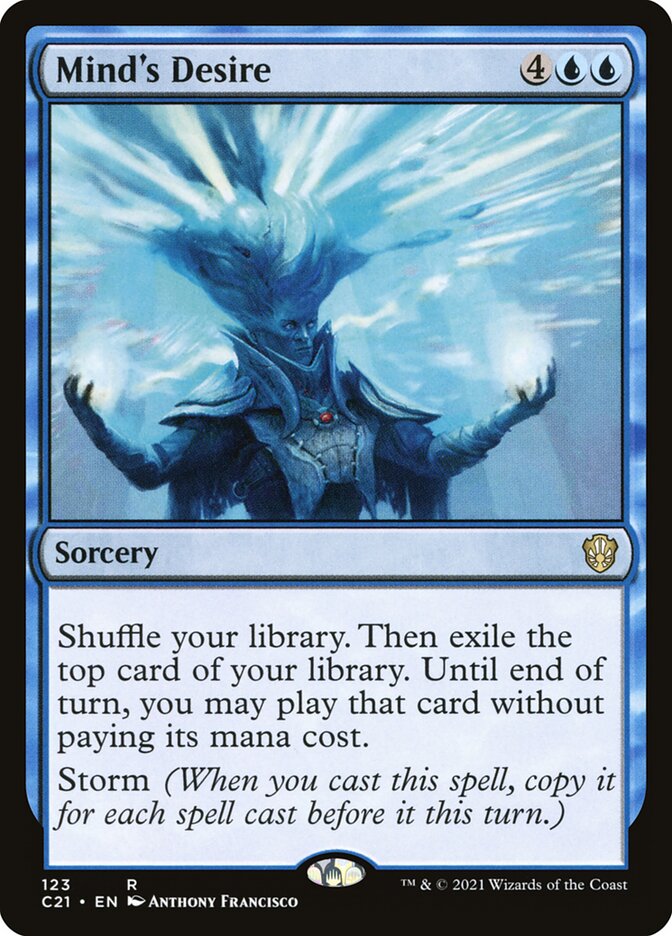 Mind's Desire · Magic Online Promos (PRM) #35070 · Scryfall Magic The  Gathering Search