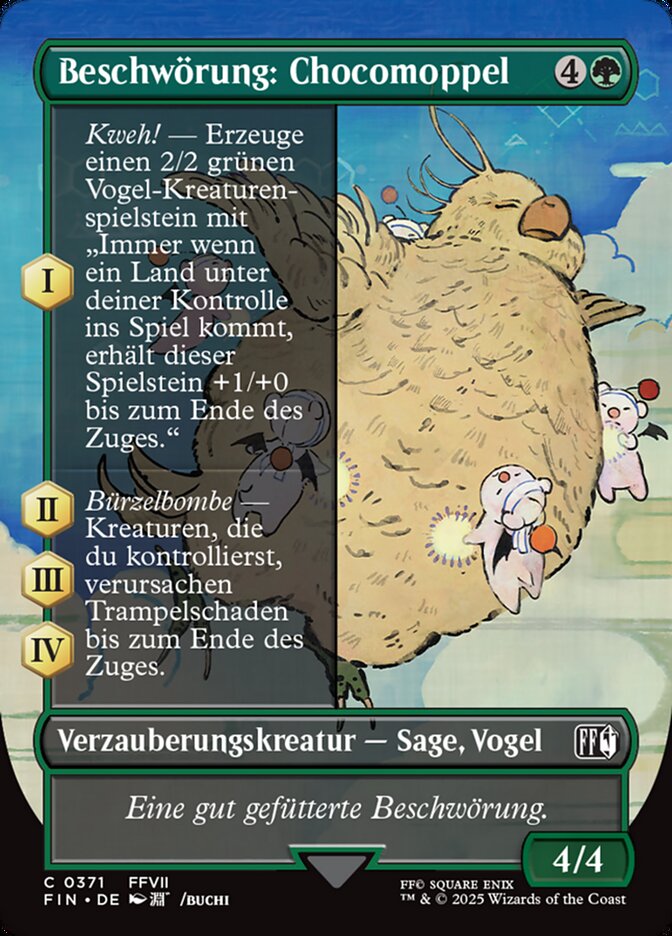 Beschwörung: Chocomoppel