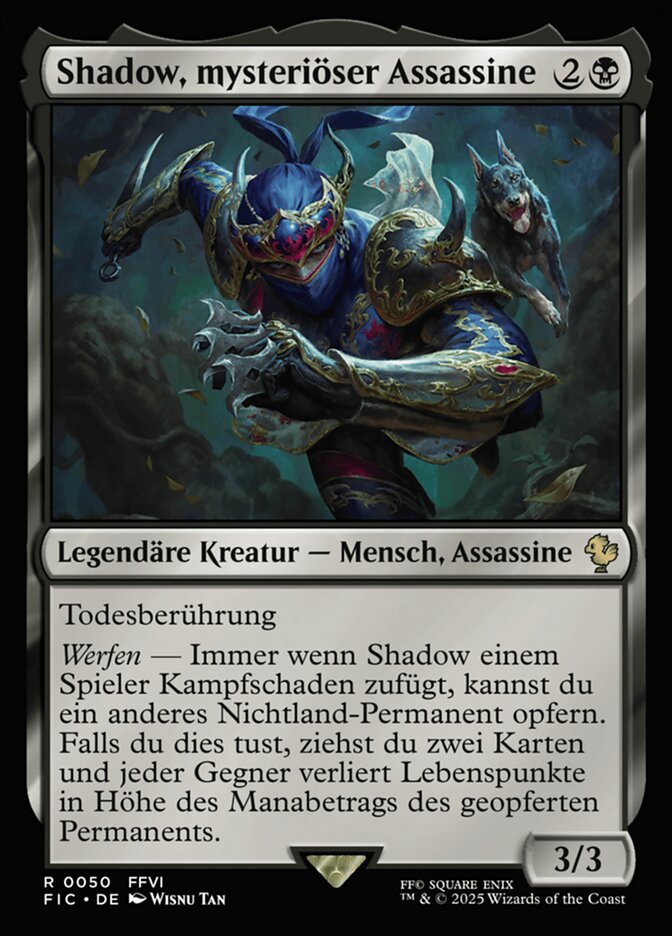 Shadow, mysteriöser Assassine