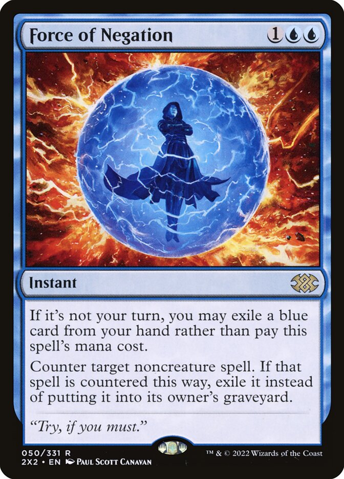 Force of Negation (Double Masters 2022 #50)