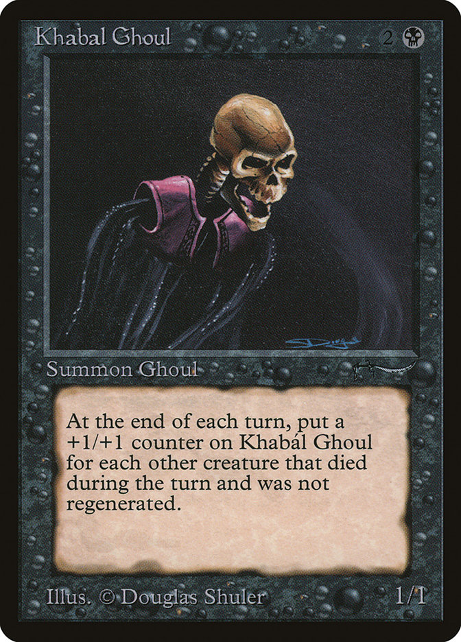 Khabál Ghoul · Arabian Nights (ARN) #30 · Scryfall Magic The 