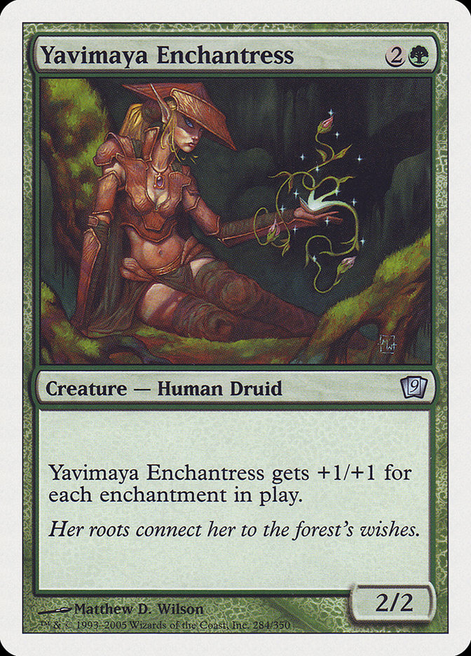 Yavimaya Enchantress (Ninth Edition #284)
