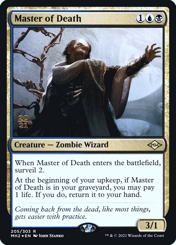 Master of Death (Modern Horizons 2 Promos #205s)