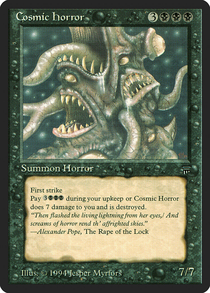 Cosmic Horror (Legends #92)
